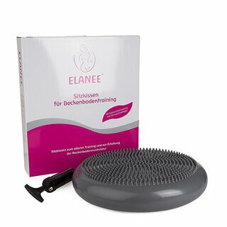 Le coussin Elanée et sa pompe de gonflage Le coussin Elanée et sa pompe de gonflage