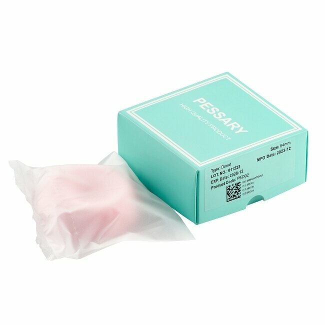 Le pessaire Donut et son emballage Le pessaire Donut et son emballage